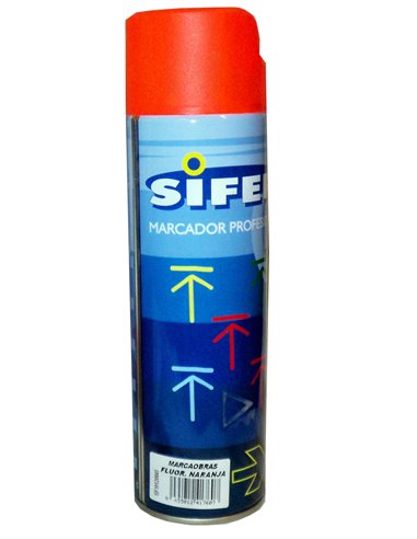 SIFER MARCADOR PROFESIONAL 500ML SECO/HUMEDO NARANJASF10120845 