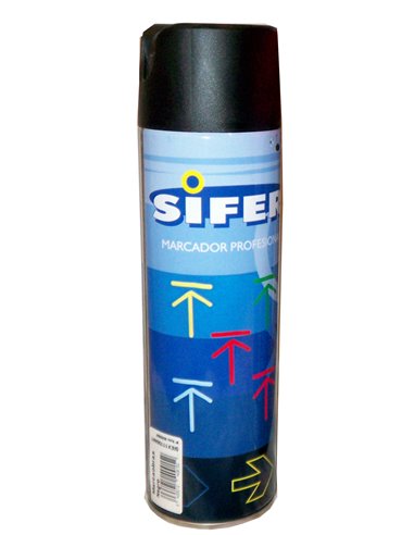 SIFER MARCADOR PROFESIONAL 500ML SECO/HUMEDO NEGROSIX11150401