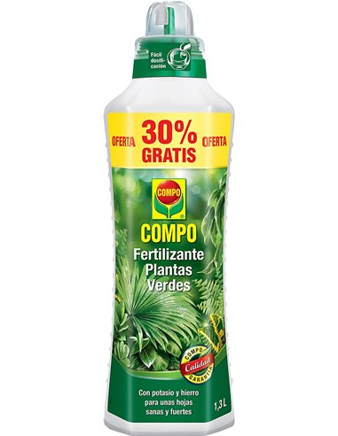 COMPO FERTILIZANTE PLANTA VERDE 1000 ML+300 ML GRATIS 1444412011