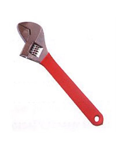 LAMS LLAVE AJUSTABLE MANGO ROJO      6" MOLETA CENTRALA0010