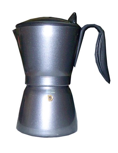 CAFETERA ALUMINIO SUPER      6 TAZAS VITROLIQUIDAR