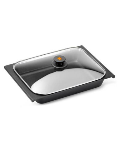 BRA EFFICIENT BANDEJA HORNO CON TAPA CRISTAL 41 X 29  272331