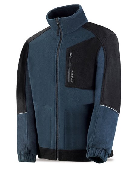 MARCA ROPA ABR CHAQUETA POLAR VIRACO AZUL-NEGRO M288CHPPANM
