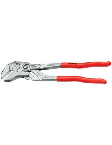 KNIPEX TENAZA LLAVE AJUSTABLE 8603-250 NIQUELADA MANGOS PLASTICO