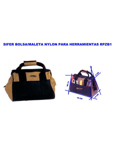 SIFER BOLSA/MALETA NYLON PARA HERRAMIENTAS RPZB1