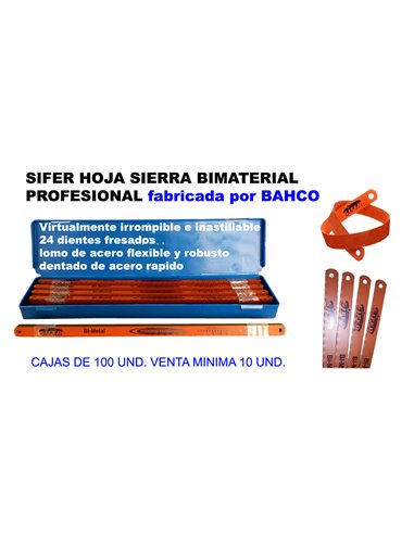 SIFER HOJA SIERRA BIMETAL-1224-300-24-100 SANDFLEX