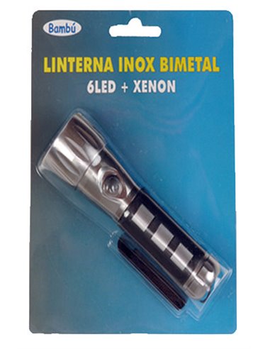 BAMBU LINTERNA INOX BIMETAL CON BOLSA DE NYLON 1011