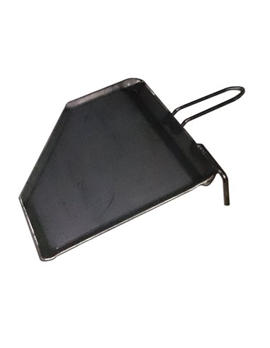 PLANCHA ASAR GIRATORIA DE ACERO 4 MM PARA CHIMENEA DE 35 x 35