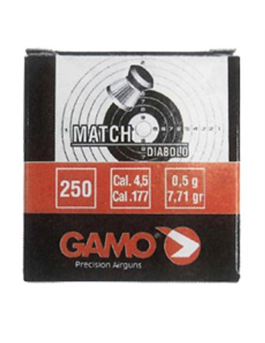 GAMO DIABOLO MATCH CAL. 4.5x250 UNI. C/CARDBOARD 6320014 IB