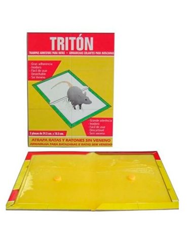 Armadilha pegajosa para ratos e camundongos Triton 24,5 x 18,5 D01.027