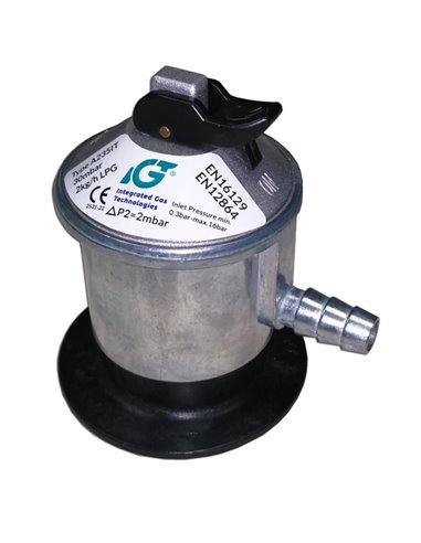 Domestic butane gas regulator pressure reducer 30 gr