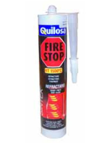 Fire Stop Feuerfester Kitt High T 300 ML Schwarz QUILOSA 10043034