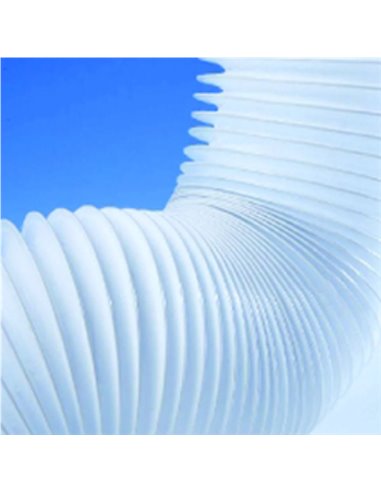 Superflex Air 3m White PVC Pipe for Dryers