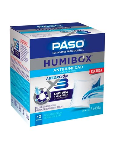 CEYS PASO HUMIBOX RECAMBIOS ANTIHUMEDAD 2 BOLSAS 450 GR