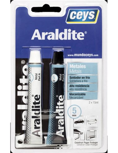 CEYS ARALDITE SPECIAL METALE 15 ML + 15 ML BL.510350