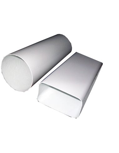 Tubo Rotondo in PVC Bianco Diametro 1,5 m Uscita Gas 100 mm 0605