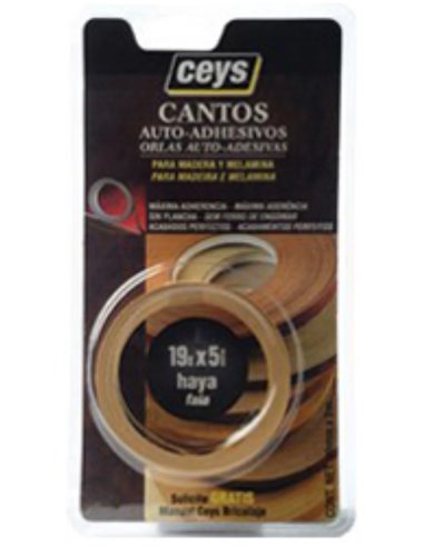 Fita Autoadesiva CEYS Edge 5 Metros x 19 mm Bl. Faia 851202