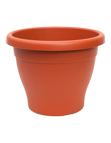 Vaso Mediterraneo 50 cm x 40 cm In Plastica Color Terracotta