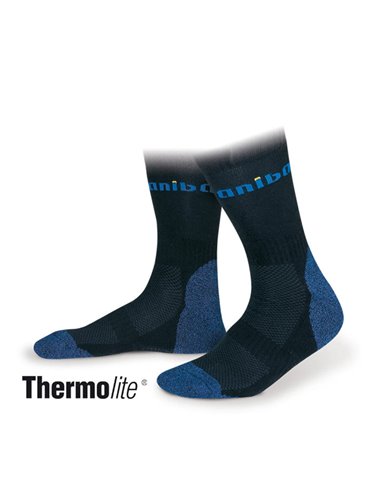 Schwarze Thermolite-Socken Größe 43-46 1388CIAMNE/4346