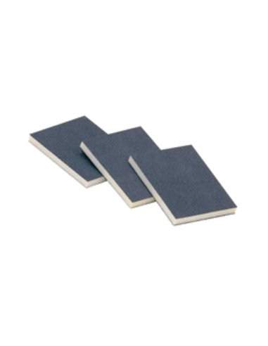 ESPONJA DE LIXA SIFER 20 UNIDADES 125x98x12MM FINA