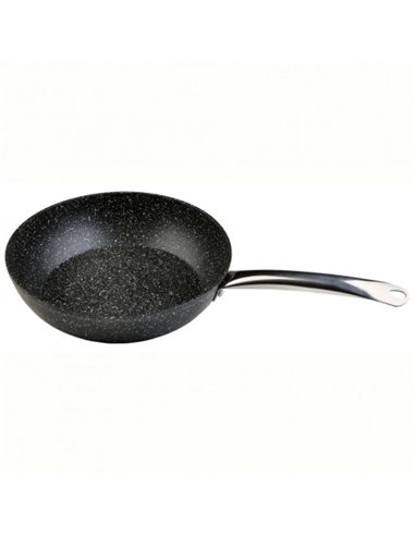 Deep frying pan 24cm non-stick TodoFuego Granite WECOOK Ref 71024