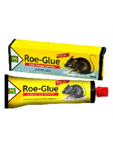 Masso Adesivo Roe-Glue Rat Killer para Ratos Tubo 135 g