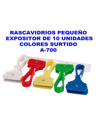 Small Window Scraper EXP-10 Units Assorted Colors A-700