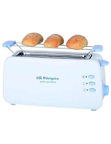 Orbegoz TO 4012 Wide Mouth Toaster 850 W White