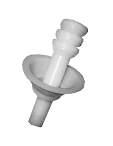 Set of 3 plastic funnels for machine No. 22 03325