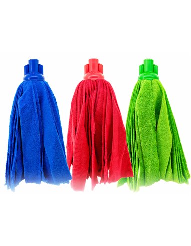 Vadrouille en microfibre avec bandes