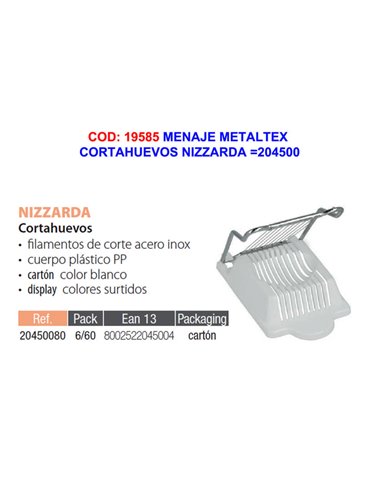 Cortador de Ovos Metaltex Nizzarda 204500000