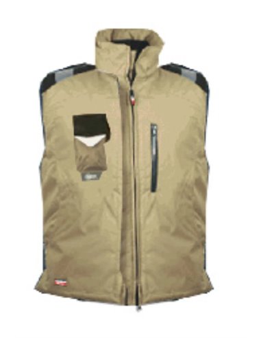 Gilet in pile beige Abbigliamento Finstock T60 XL V013