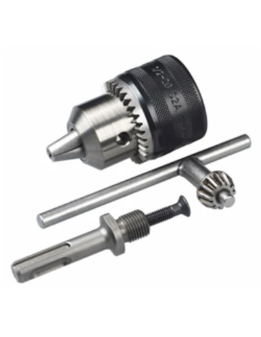 SDS Plus Adapter mit Bosch Handbohrfutter 2607000982