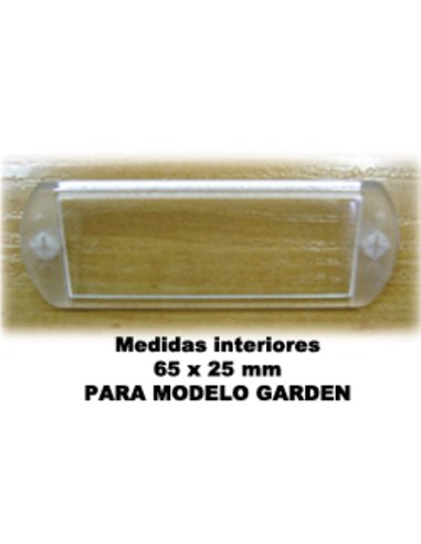 BTV REPPACK 10 TARJETEROS PLÁSTICO 65X25 MM VENUS GARDEN 60608