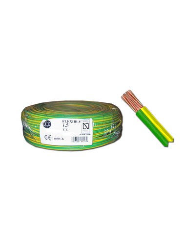 Flexibles Elektrokabel L/Halogen 6,0 mm x 100 m TTH6BC