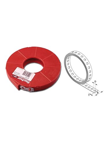 Fischer CP-10 H Perforated Tape Galvanized Iron 15051