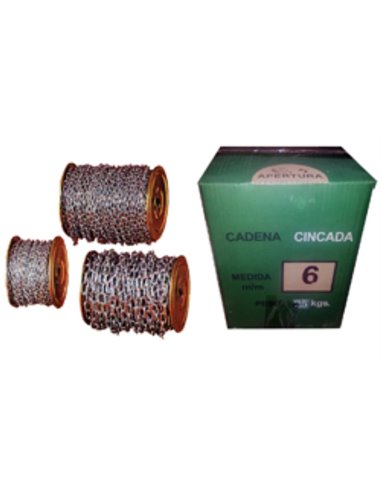 7mm chain coil 25kg approximately 26 meters