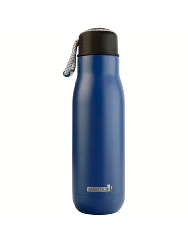 Garrafa Térmica H&C Inox 350 ml Azul Ref.