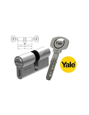 Europerfil YL63030HN Cilindro di Sicurezza Antibumping Yale Azbe