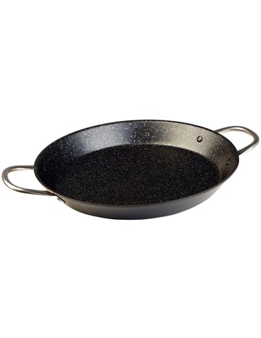 EcoChef Non-Stick Stainless Steel Pressed Aluminum Paella Pan Induction 38 cm 16038