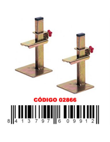 Set supporto righello Rubi da 30 cm 60991