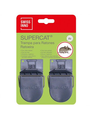 RATONERAS SUPERCAT RATONES CON CEBO PACK  2 x ES 1 005 001