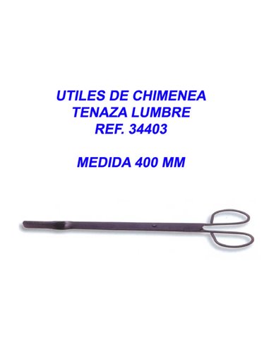 UTILES CHIMENEA TENAZA 400 MM REF. 34403