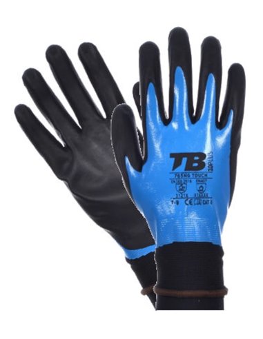 GUANTE  IMPERMEABLE NITRILO RECUBRIMIENTO TOTAL T-8 765NGTOUCH8