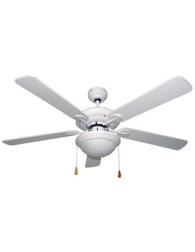 VENTILADOR TECHO MALAGA 132 CM BLANCO 60 W 5 PALAS 4172