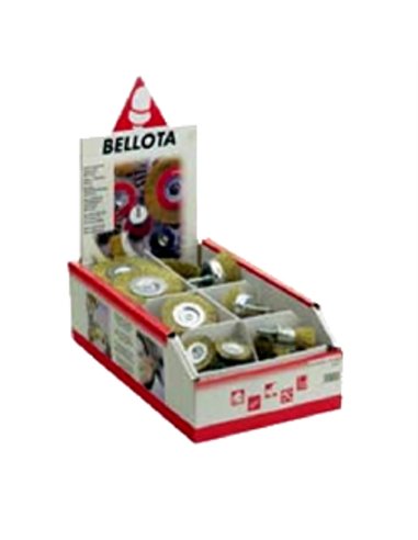 BELLOTA EXP.50850 CEPILLOS BRICOLAJE ACERO 36 UND