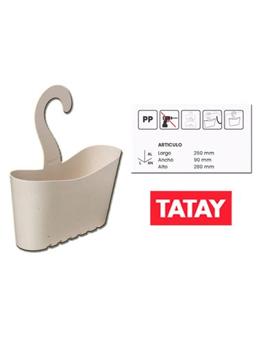 TATAY CESTILLO STANDARD MULTI/ECOHOME 25x9x28 CM6608738