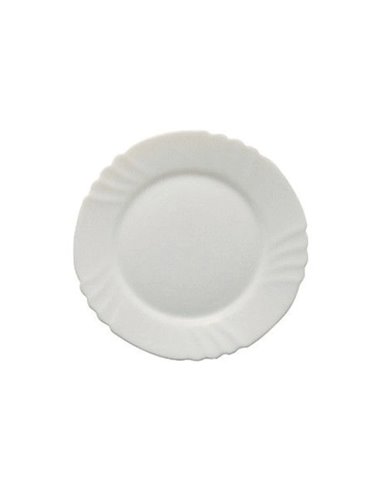 PLATO BLANCO   LLANO  23 CM  MOD EBRO REF HAE01002