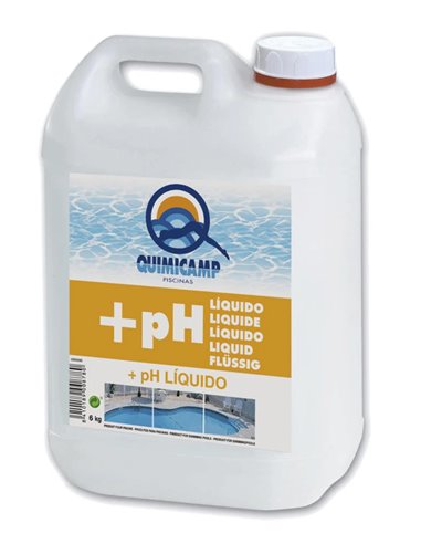 QUIMICAMP ELEVADOR PH+ LIQUIDO QP BIDON 6 LITROS 205606