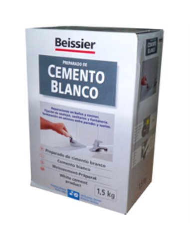 AGUAPLAST CEMENTO BLANCO  CAJA ESTUCHE 1'5 KG70163-002